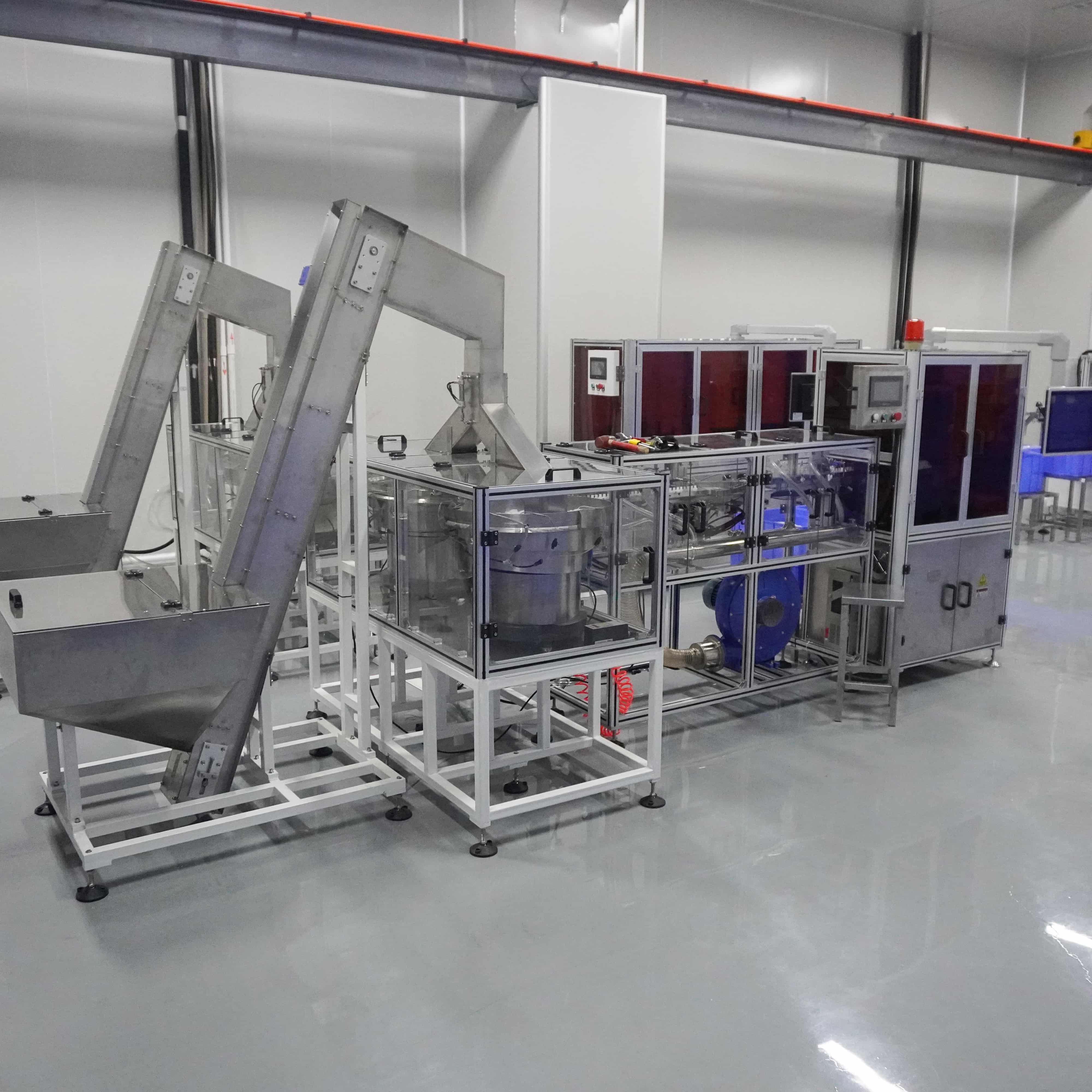 High precise spout capvisual inspection machine