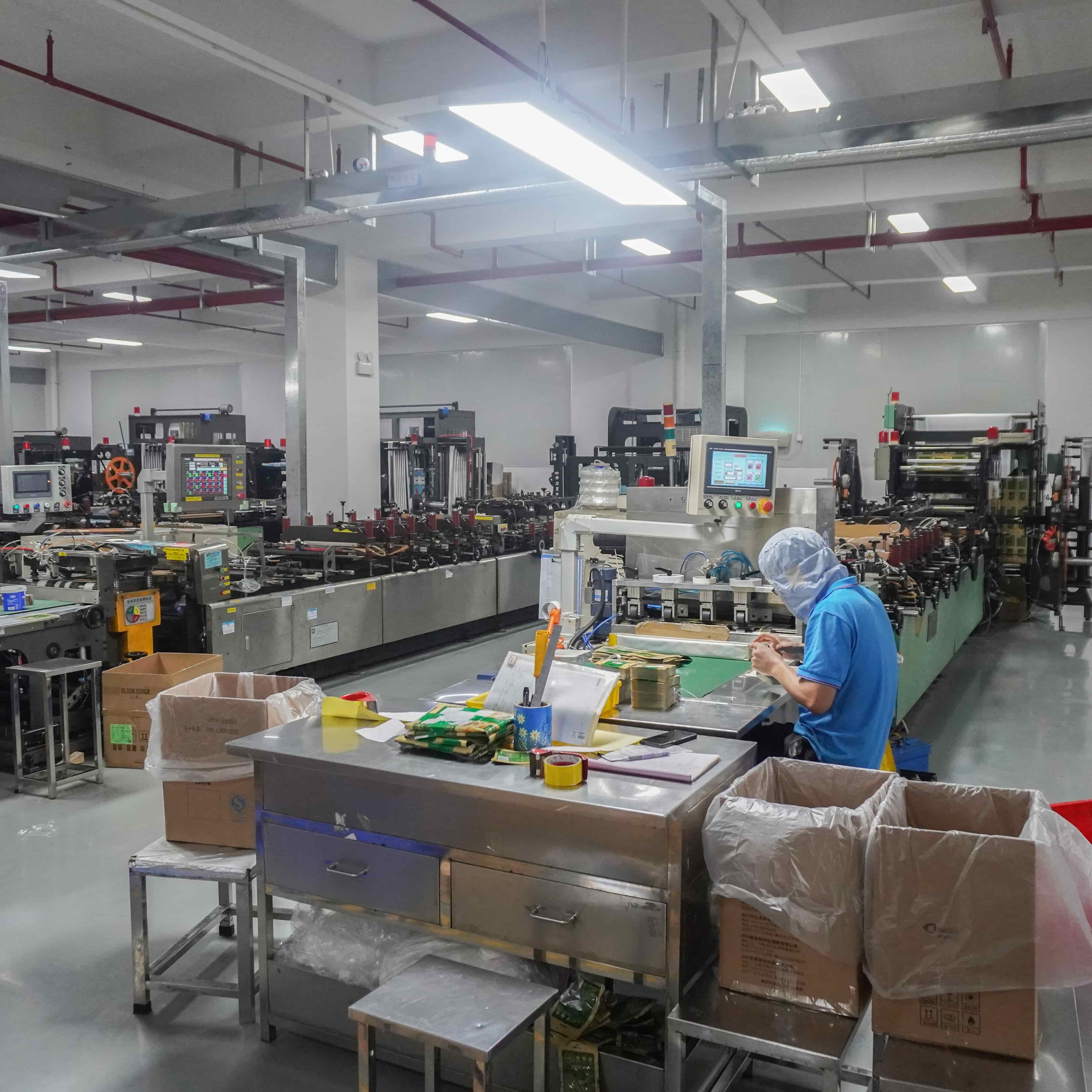 Bag-making line (21–30)